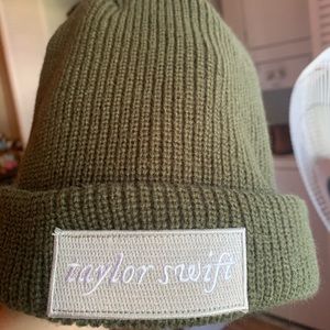 Taylor Swift evermore beanie